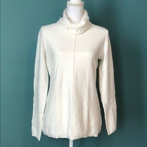 NWT WHITE Calvin Klein jeans sweater